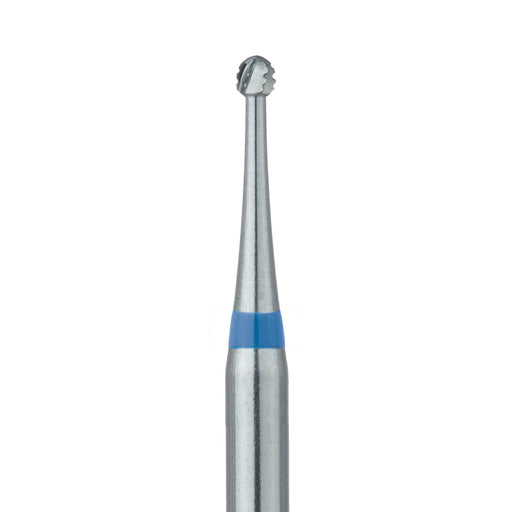 Operative Carbide Bur, Cross Cut, Round, 1mm Ø, FG - HM1SQ-010-FG - Avtec Dental