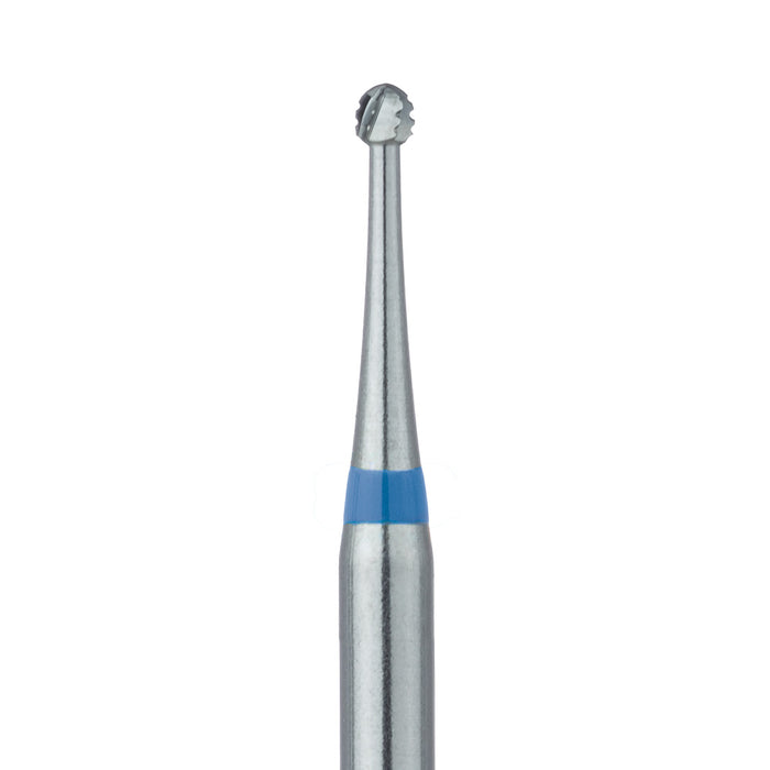 Operative Carbide Bur, Cross Cut, Round, 1mm Ø, FG - HM1SQ-010-FG - Avtec Dental
