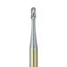 Crown Cutting Carbide Bur, Round End Cylinder Cross Cut, 1mm Ø, FG - HMG20RX-010-FG - Avtec Dental