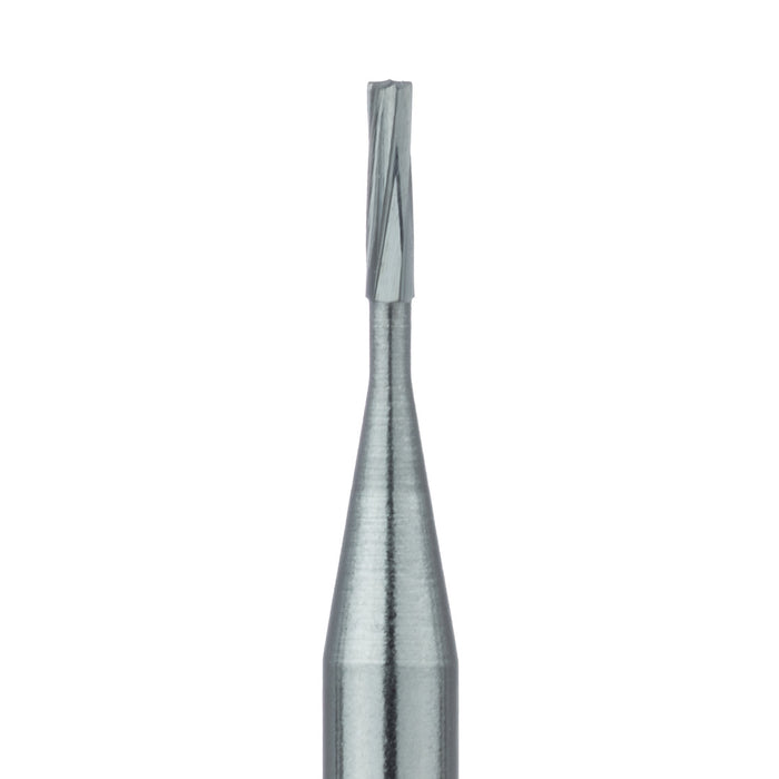 Operative Carbide Bur, Straight Fissure, 0.8mm Ø, RA - HM21-008-RA - Avtec Dental