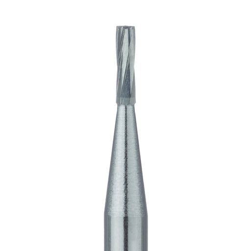 Operative Carbide Bur, Straight Fissure, US#57, 1mm Ø, RA - HM21-010-RA - Avtec Dental