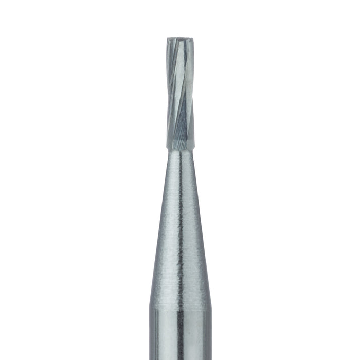 Operative Carbide Bur, Straight Fissure, US#57, 1mm Ø, RA - HM21-010-RA - Avtec Dental