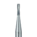 Operative Carbide Bur, Straight Fissure, US#57, 1mm Ø, RA - HM21-010-RA - Avtec Dental