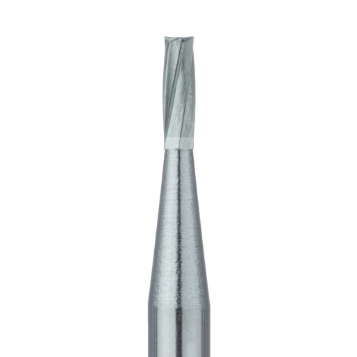 Operative Carbide Bur, Straight Fissure, US#58, 1.2mm Ø, RA - HM21-012-RA - Avtec Dental