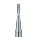 Operative Carbide Bur, Straight Fissure, US#58, 1.2mm Ø, RA - HM21-012-RA - Avtec Dental