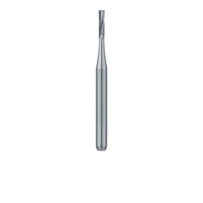 Operative Carbide Bur, Straight Fissure, 0.8mm Ø, FG - HM21-008-FG - Avtec Dental