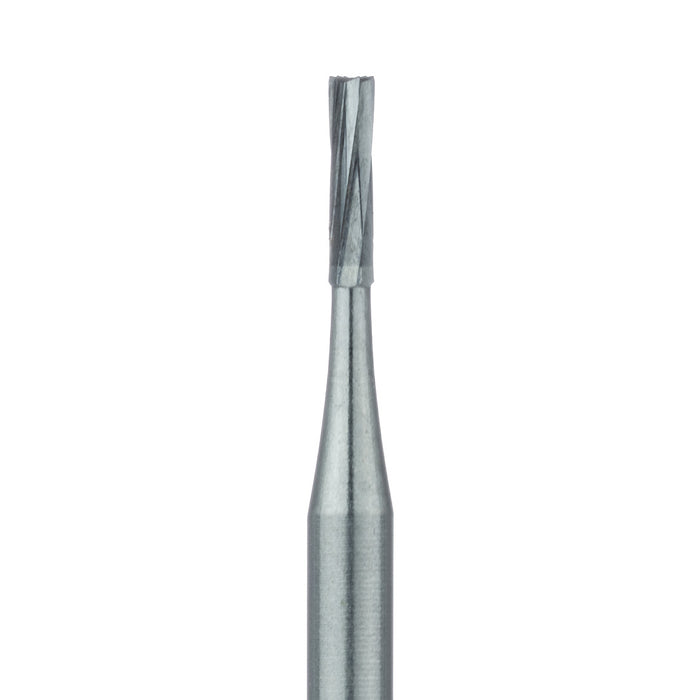 Operative Carbide Bur, Straight Fissure, 0.8mm Ø, FG - HM21-008-FG - Avtec Dental