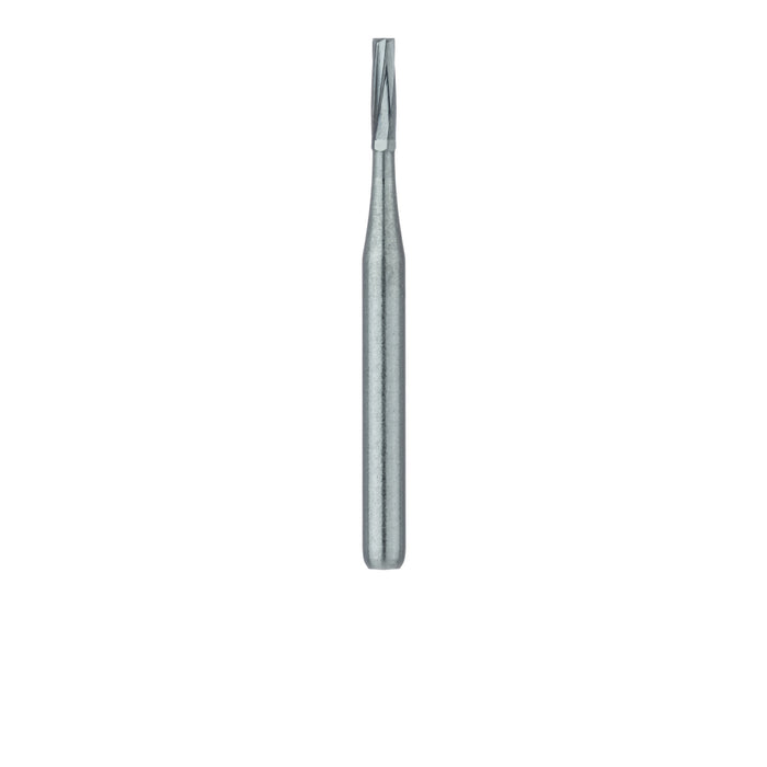 Operative Carbide Bur, Straight Fissure, US#56, 0.9mm Ø, FG - HM21-009-FG - Avtec Dental
