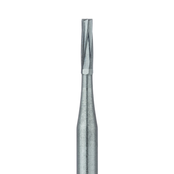 Operative Carbide Bur, Straight Fissure, US#56, 0.9mm Ø, FG - HM21-009-FG - Avtec Dental