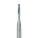 Operative Carbide Bur, Straight Fissure, US#56, 0.9mm Ø, FG - HM21-009-FG - Avtec Dental