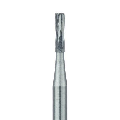 Operative Carbide Bur, Straight Fissure, US#57, 1mm Ø, FG - HM21-010-FG - Avtec Dental