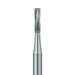 Operative Carbide Bur, Straight Fissure, US#57, 1mm Ø, FG - HM21-010-FG - Avtec Dental