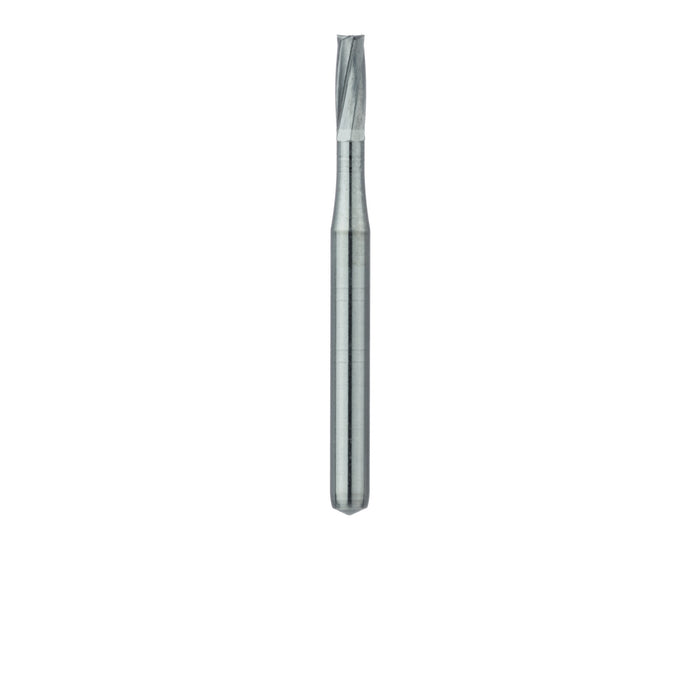 Operative Carbide Bur, Straight Fissure, US#58, 1.2mm Ø, FG - HM21-012-FG - Avtec Dental