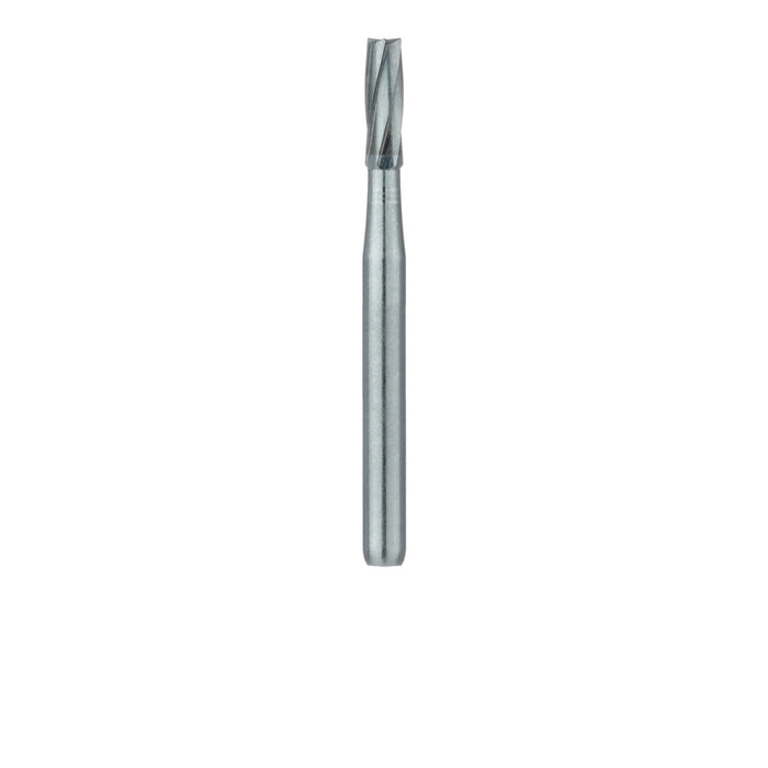 Operative Carbide Bur, Straight Fissure, US#59, 1.4mm Ø, FG - HM21-014-FG - Avtec Dental