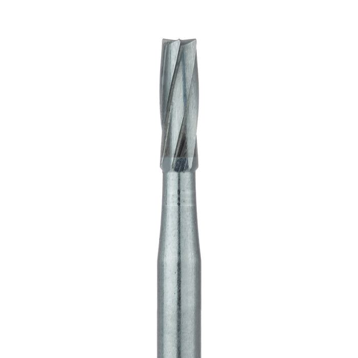 Operative Carbide Bur, Straight Fissure, US#59, 1.4mm Ø, FG - HM21-014-FG - Avtec Dental