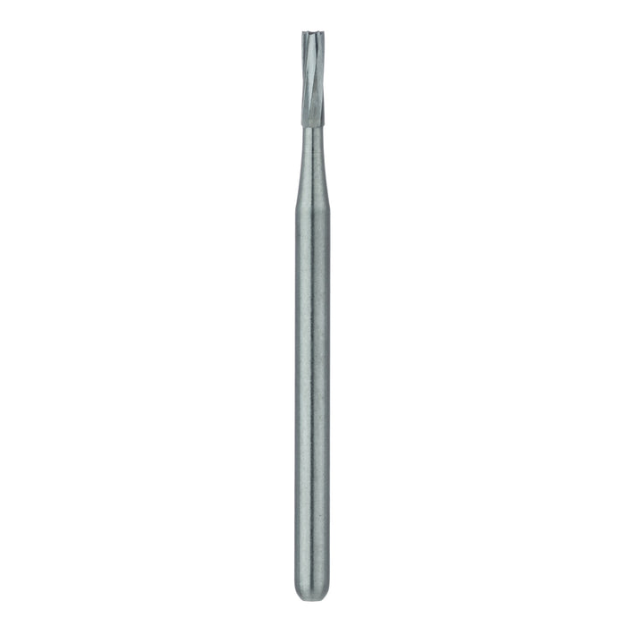 Operative Carbide Bur, Straight Fissure, US#57, 1mm Ø, SU - HM21-010-SU - Avtec Dental
