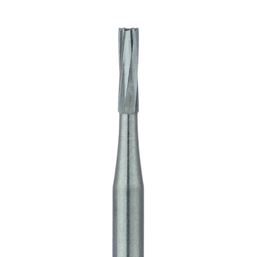 Operative Carbide Bur, Straight Fissure, US#57, 1mm Ø, SU - HM21-010-SU - Avtec Dental