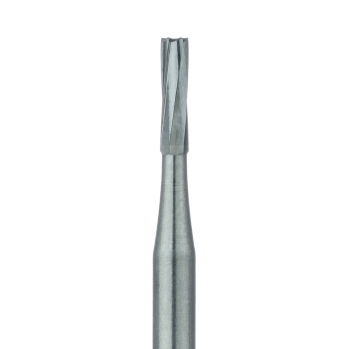 Operative Carbide Bur, Straight Fissure, US#57, 1mm Ø, SU - HM21-010-SU - Avtec Dental