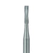 Operative Carbide Bur, Straight Fissure, US#57, 1mm Ø, SU - HM21-010-SU - Avtec Dental