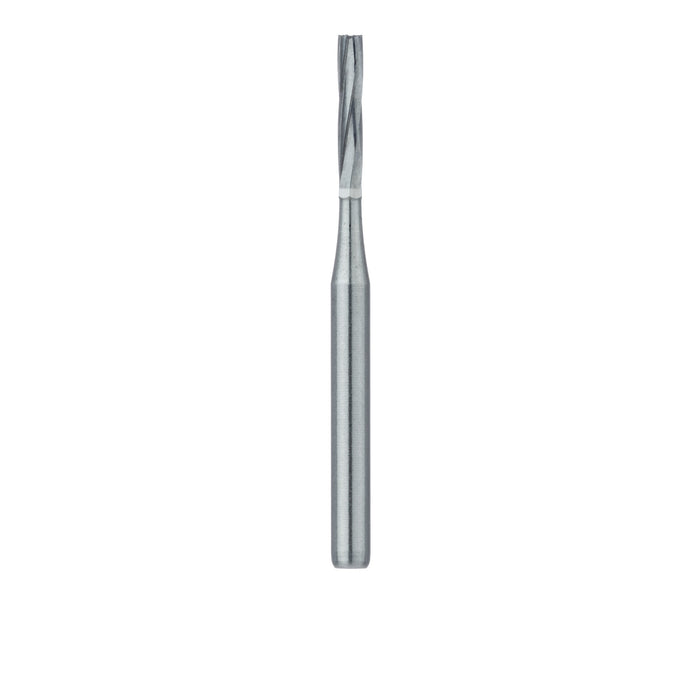 Operative Carbide Bur, Straight Fissure Long, US#57L, 1mm Ø, FGL - HM21L-010-FGL - Avtec Dental