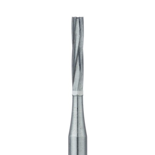 Operative Carbide Bur, Straight Fissure Long, US#57L, 1mm Ø, FGL - HM21L-010-FGL - Avtec Dental
