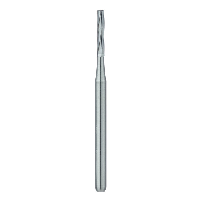 Operative Carbide Bur, Straight Fissure Long, US#57L, 1mm Ø, SU - HM21L-010-SU - Avtec Dental