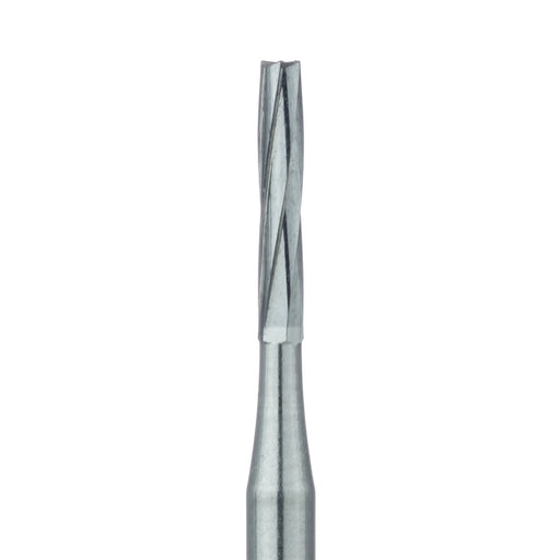 Operative Carbide Bur, Straight Fissure Long, US#57L, 1mm Ø, SU - HM21L-010-SU - Avtec Dental