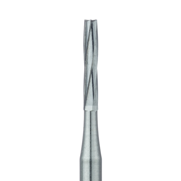 Operative Carbide Bur, Straight Fissure Long, US#57L, 1mm Ø, SU - HM21L-010-SU - Avtec Dental