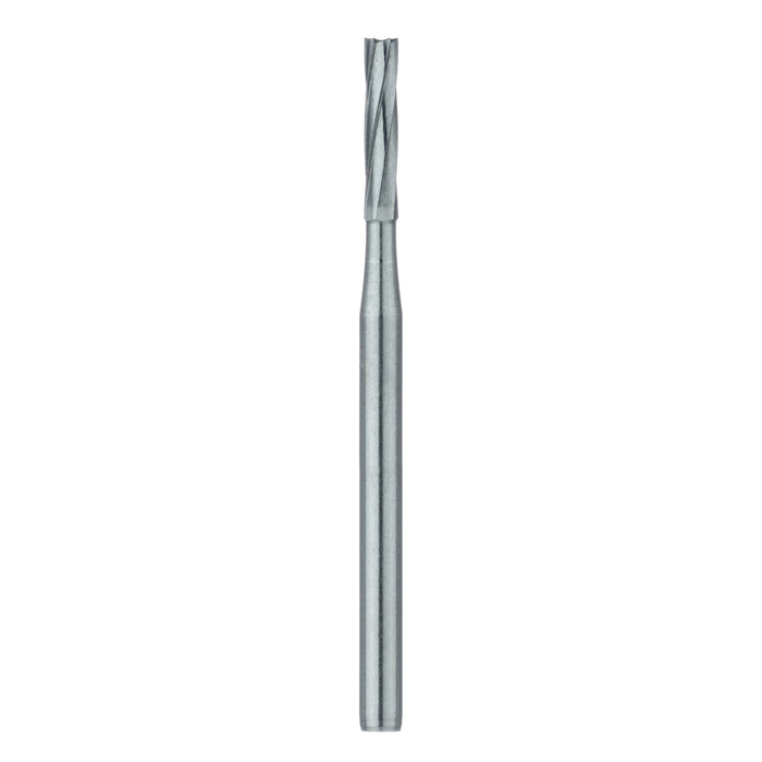 Operative Carbide Bur, Straight Fissure Long, US#58L, 1.2mm Ø, SU - HM21L-012-SU - Avtec Dental