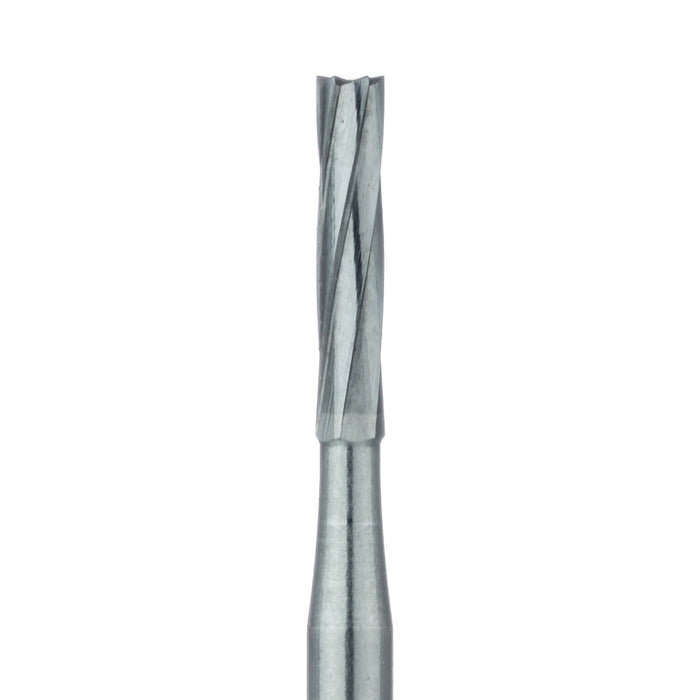 Operative Carbide Bur, Straight Fissure Long, US#58L, 1.2mm Ø, SU - HM21L-012-SU - Avtec Dental