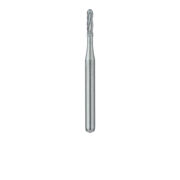 Crown Cutting Carbide Bur, Round End Cylinder Cross Cut, 1mm Ø, FG - HMG21RX-010-FG - Avtec Dental