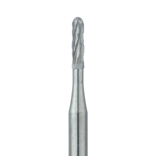 Crown Cutting Carbide Bur, Round End Cylinder Cross Cut, 1mm Ø, FG - HMG21RX-010-FG - Avtec Dental