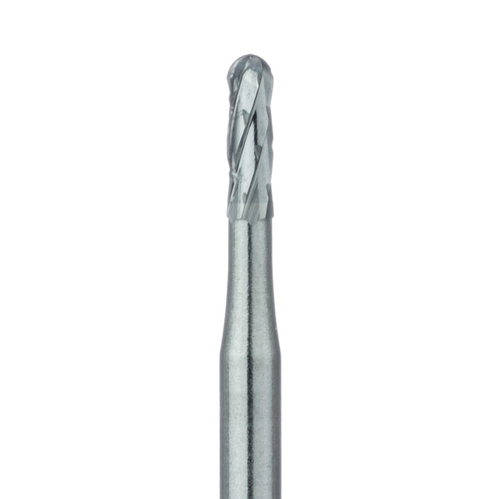 Carbide Bur Specialty, Crown Removal, Round End Cylinder, 1.2mm Ø, FG - HM21RX-012-FG - Avtec Dental
