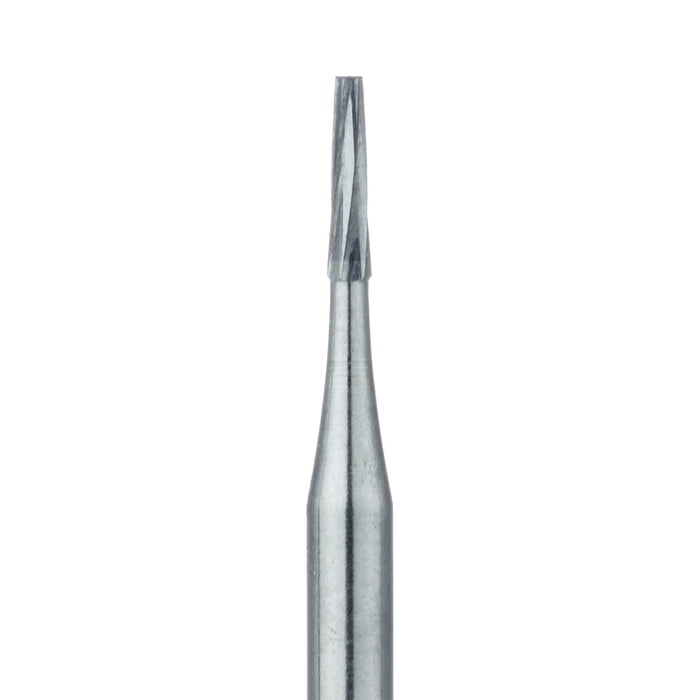 Operative Carbide Bur, Tapered Fissure, US #168, 0.8mm Ø, FG - HM23-008-FG - Avtec Dental