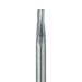 Operative Carbide Bur, Tapered Fissure, US #172, 1.6mm Ø, FG - HM23-016-FG - Avtec Dental