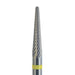 Laboratory Carbide Bur, Extra Fine, Taper, Special toothing for Titanium, 2.3mm Ø, HP - HM23ET-023-HP - Avtec Dental