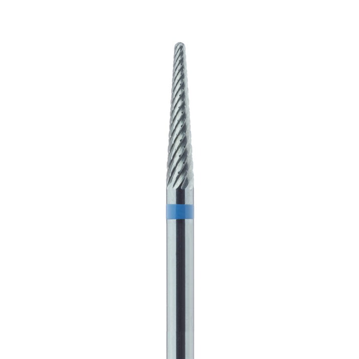 Carbide Cutter, Medium, Cross Cut, Taper, 2.3mm Ø, HP - HM23GX-023-HP - Avtec Dental