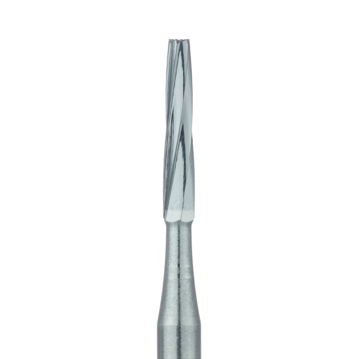 Operative Carbide Bur, Long Tapered Fissure, US#171L, 1.2mm Ø, FGL - HM23L-012-FGL - Avtec Dental