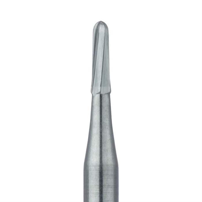 Operative Carbide Bur, Tapered, Round End, 1.4mm Ø, RA - HM23R-014-RA - Avtec Dental