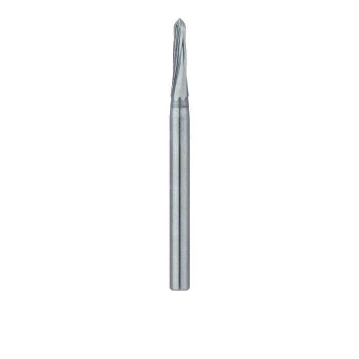 Trimming & Finishing Carbide Bur, Fine, Torpedo Tapered, 1.4mm Ø, FG - HM243K-014-FG - Avtec Dental