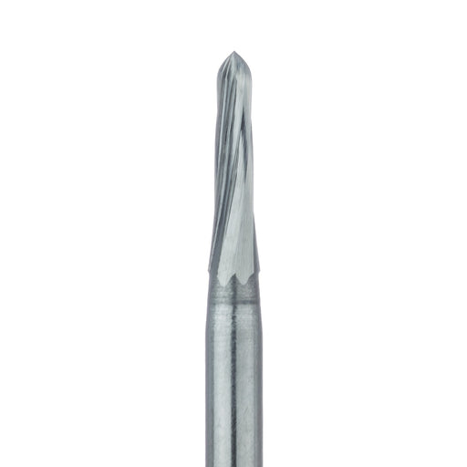 Trimming & Finishing Carbide Bur, Fine, Torpedo Tapered, 1.4mm Ø, FG - HM243K-014-FG - Avtec Dental