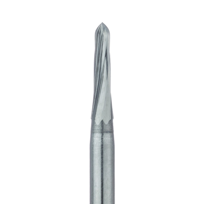 Trimming & Finishing Carbide Bur, Fine, Torpedo Tapered, 1.4mm Ø, FG - HM243K-014-FG - Avtec Dental
