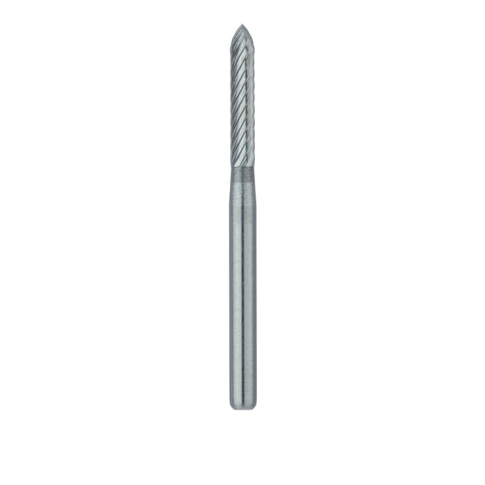 Trimming & Finishing Carbide Bur, Fine, Bevel Tip, 1.4mm Ø, FG - HM244-014-FG - Avtec Dental