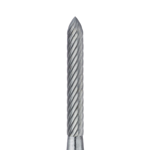 Trimming & Finishing Carbide Bur, Fine, Bevel Tip, 1.4mm Ø, FG - HM245-014-FG - Avtec Dental