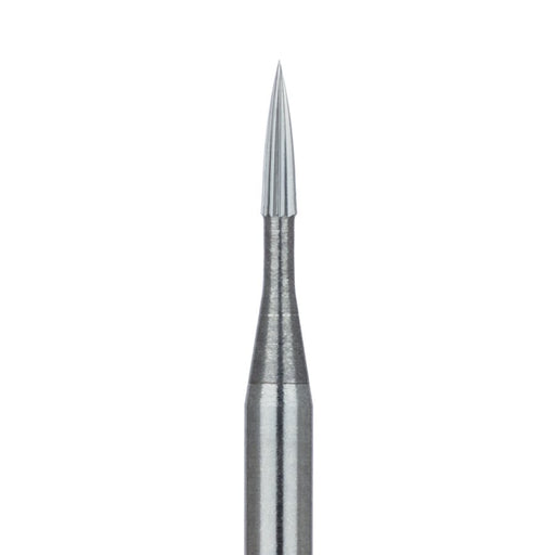 Trimming & Finishing Carbide Bur, Fine, Flame, 0.8mm Ø, FG - HM246-008-FG - Avtec Dental