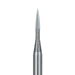 Trimming & Finishing Carbide Bur, Fine, Flame, 0.8mm Ø, FG - HM246-008-FG - Avtec Dental