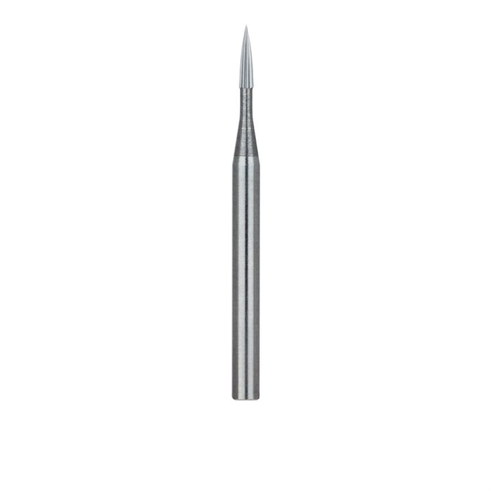 Trimming & Finishing Carbide Bur, Fine, Flame, 0.8mm Ø, FG - HM246-008-FG - Avtec Dental