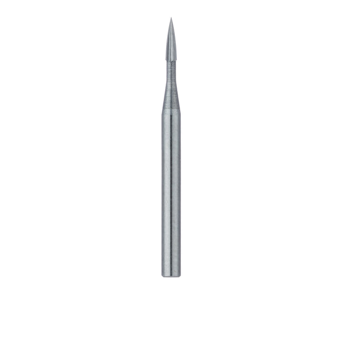 Trimming & Finishing Carbide Bur, Fine, Small Flame, US#7901, 0.9mm Ø, FG - HM246-009-FG - Avtec Dental