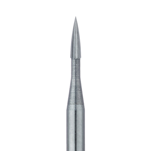 Trimming & Finishing Carbide Bur, Fine, Small Flame, US#7901, 0.9mm Ø, FG - HM246-009-FG - Avtec Dental