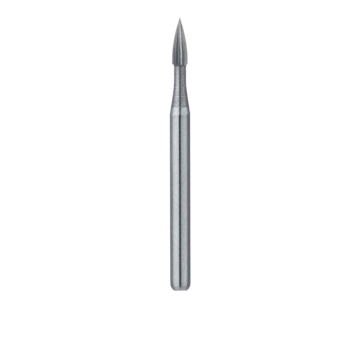 Trimming & Finishing Carbide Bur, Fine, Small Flame, US#7903, 1.2mm Ø, FG - HM246-012-FG - Avtec Dental